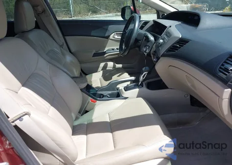 2012 Honda Civic Ex-L from USA, damaged, VIN 19XFB2F95CE030600